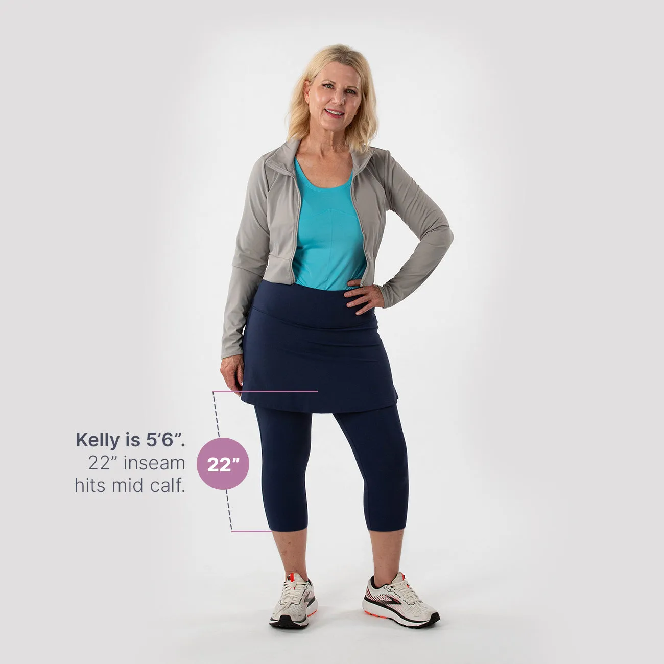 15" Summit Skirted Leggings w/Pockets