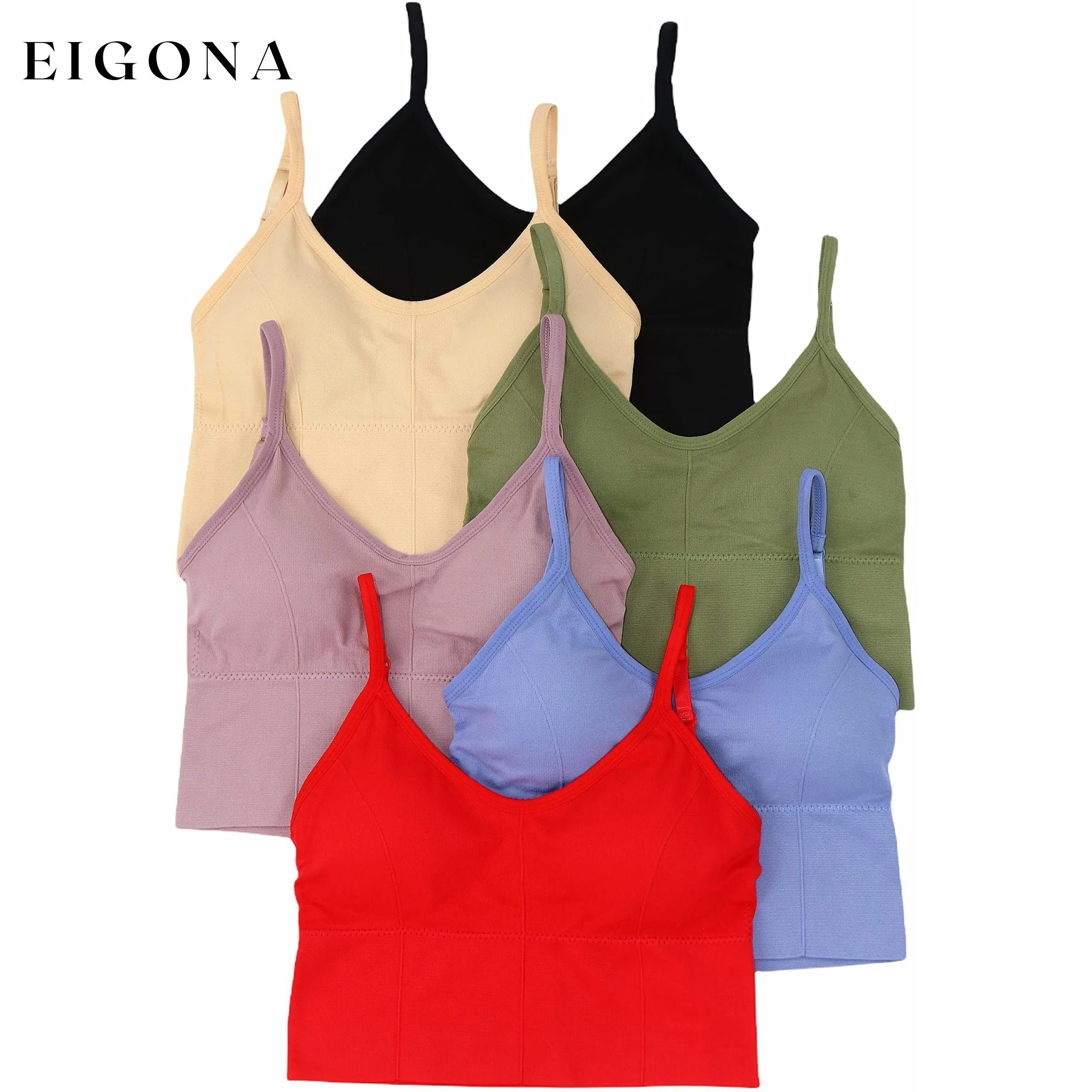 6-Pack: Women's Matching Bras or Boyshorts