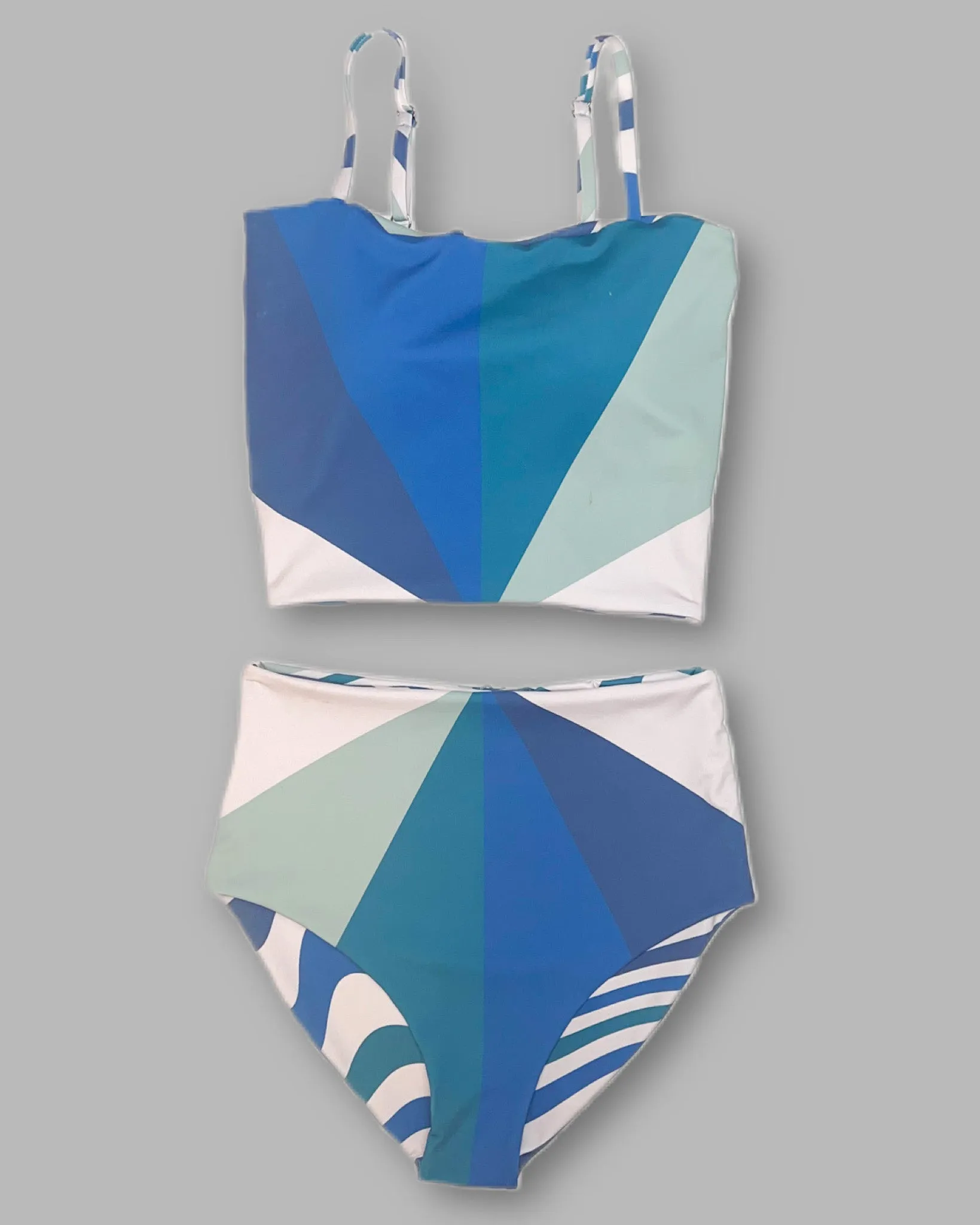 Addie - Reversible Tankini - $42