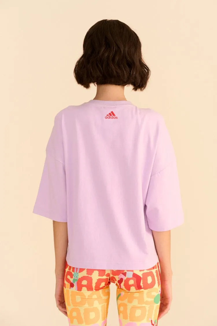 Adidas Farm Gfx Tee Purple