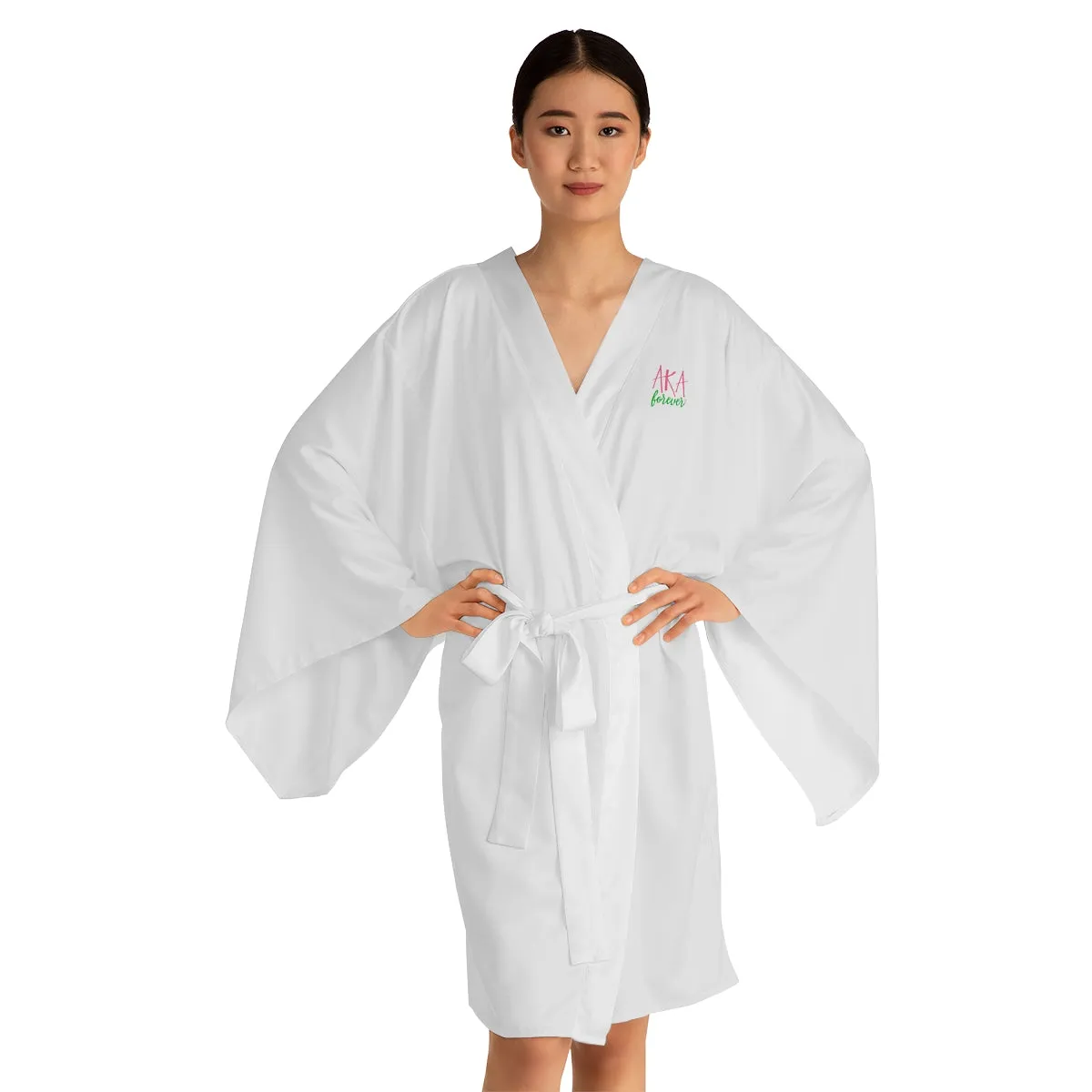 AKA Forever Long Sleeve Kimono Robe
