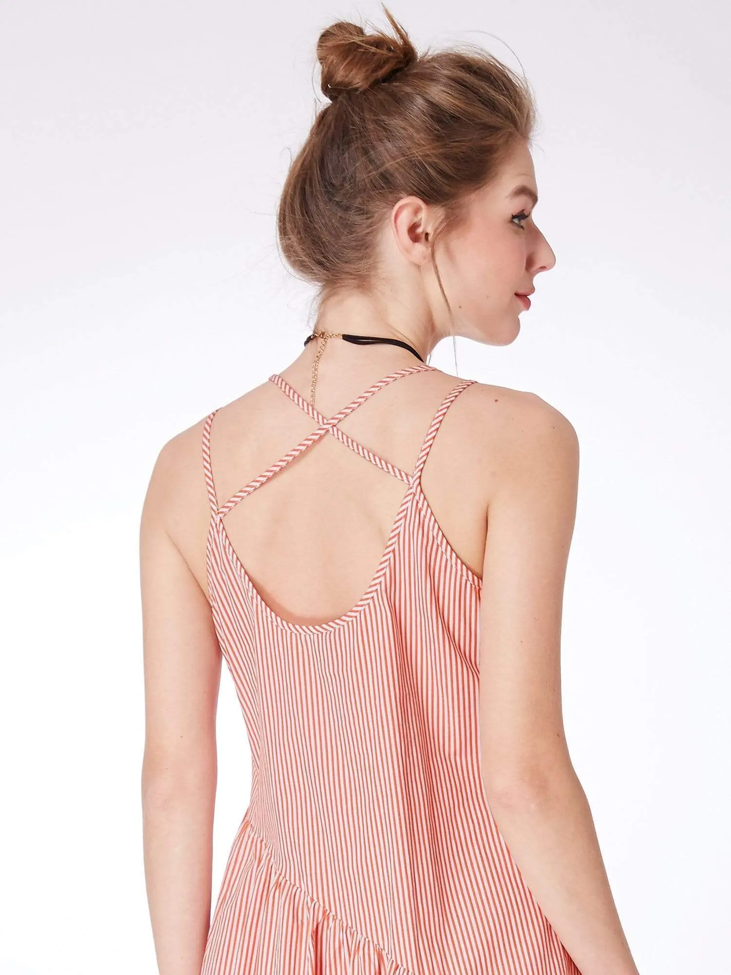 Alisa Pan Short Striped Casual Summer Dress