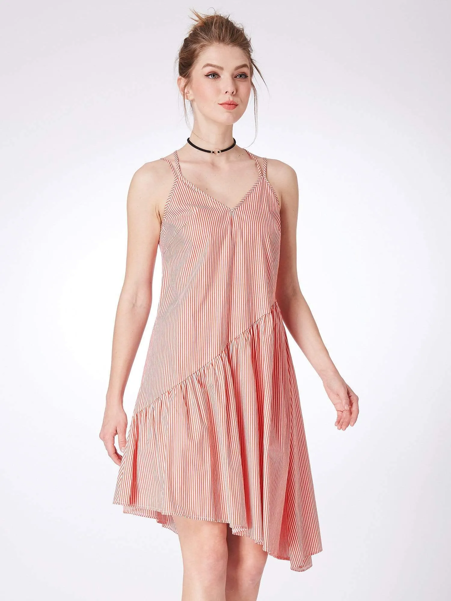 Alisa Pan Short Striped Casual Summer Dress