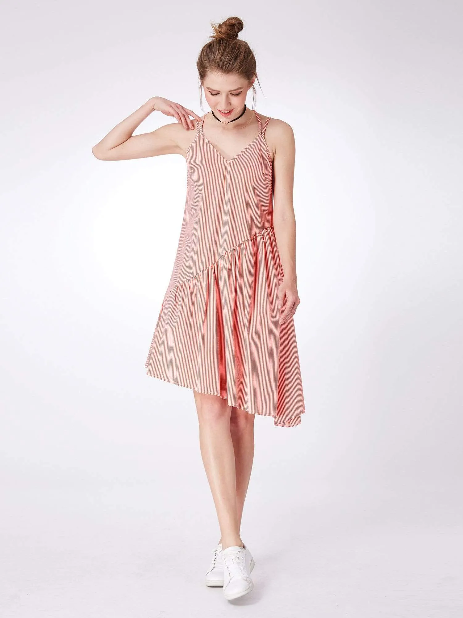 Alisa Pan Short Striped Casual Summer Dress