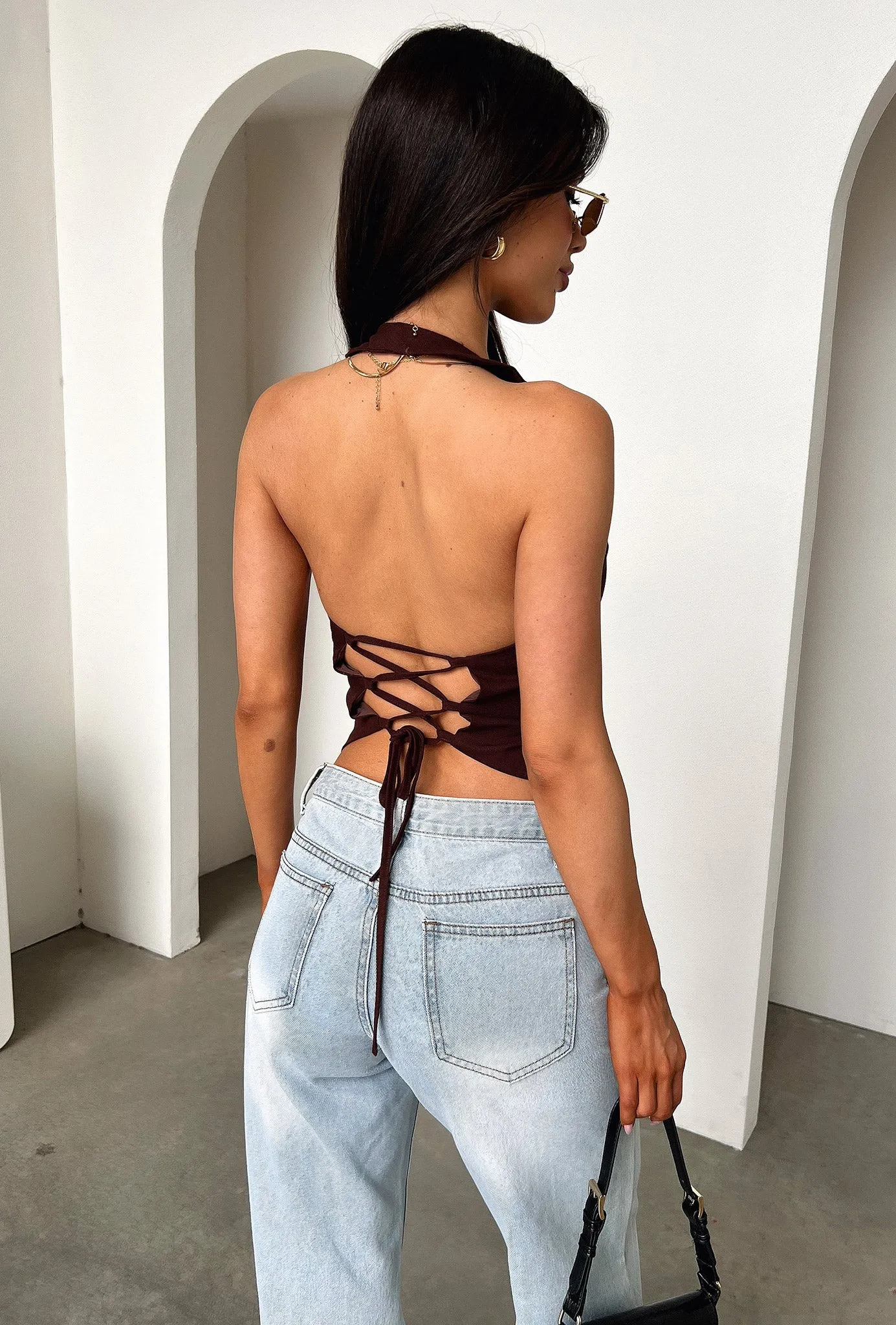 Alonzo Top - Brown