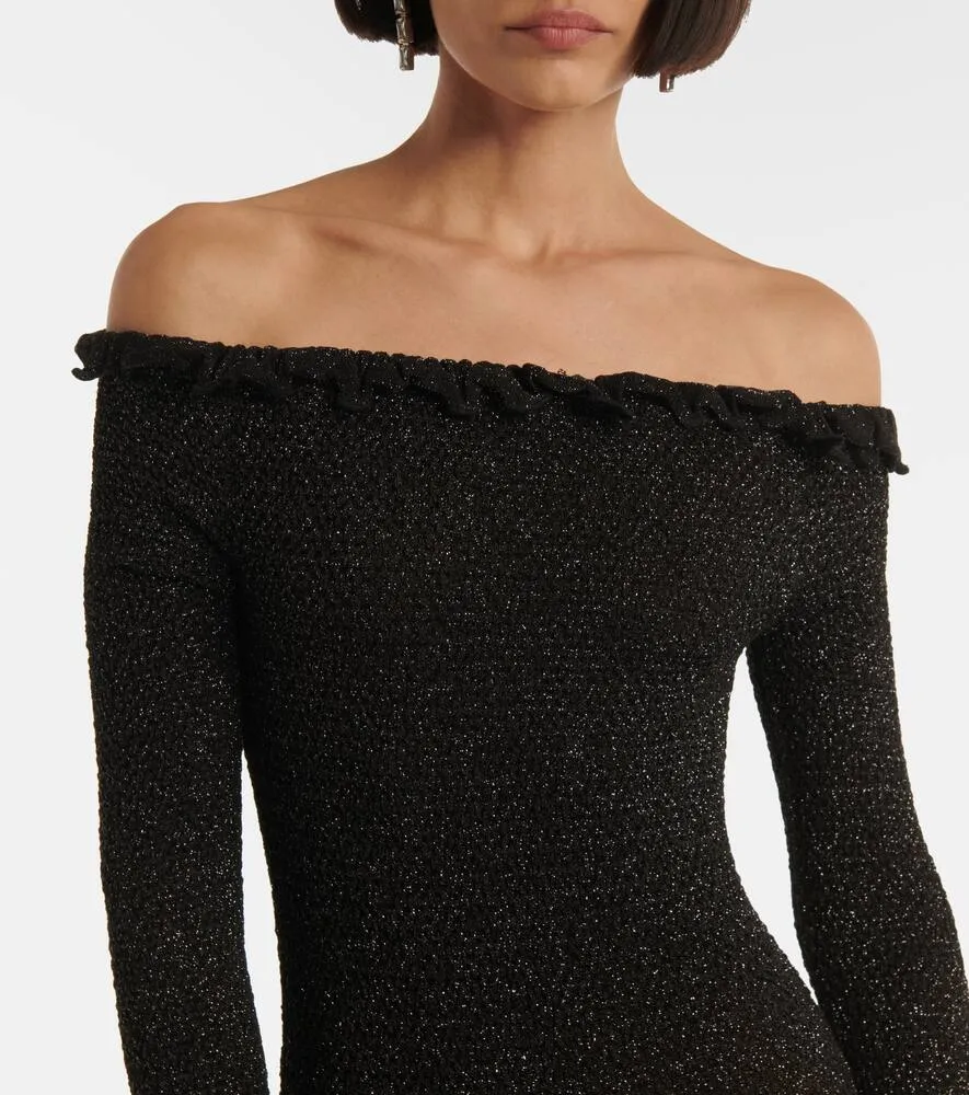 Altuzarra Polly off-shoulder jersey maxi dress