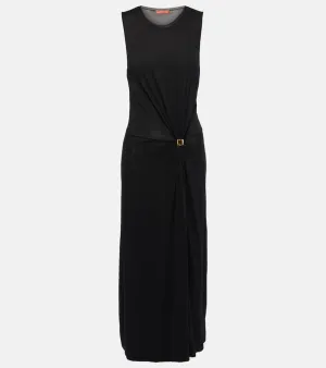 Altuzarra Saralien gathered jersey midi dress