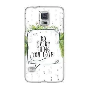 Amzer Designer Case - Do Everything You Love
