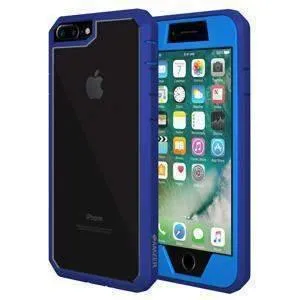 Amzer Full Body Hybrid iPhone 7 Case - Blue