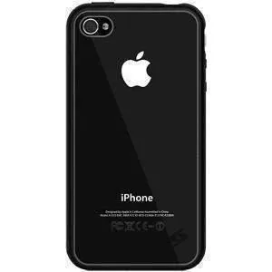 Amzer SlimGrip Hybrid iPhone Case - Black