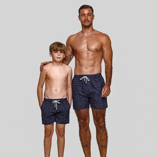 Anglesea Blue Boys Swim Trunks