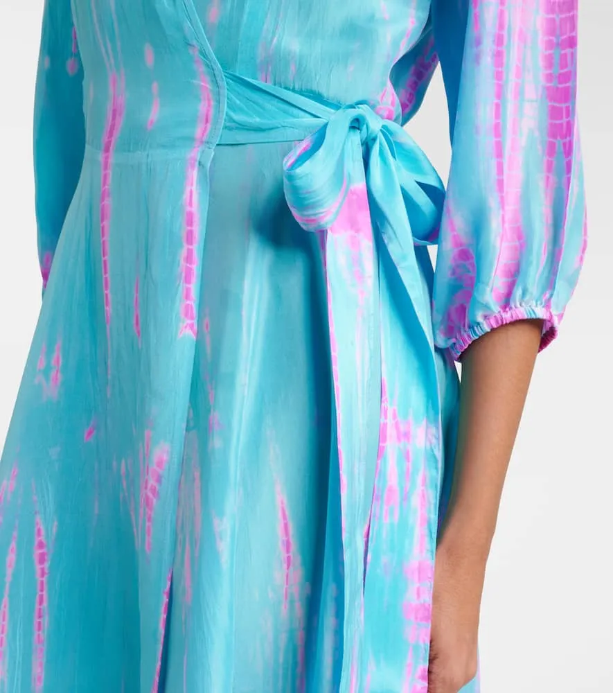 Anna Kosturova Hailey silk maxi dress