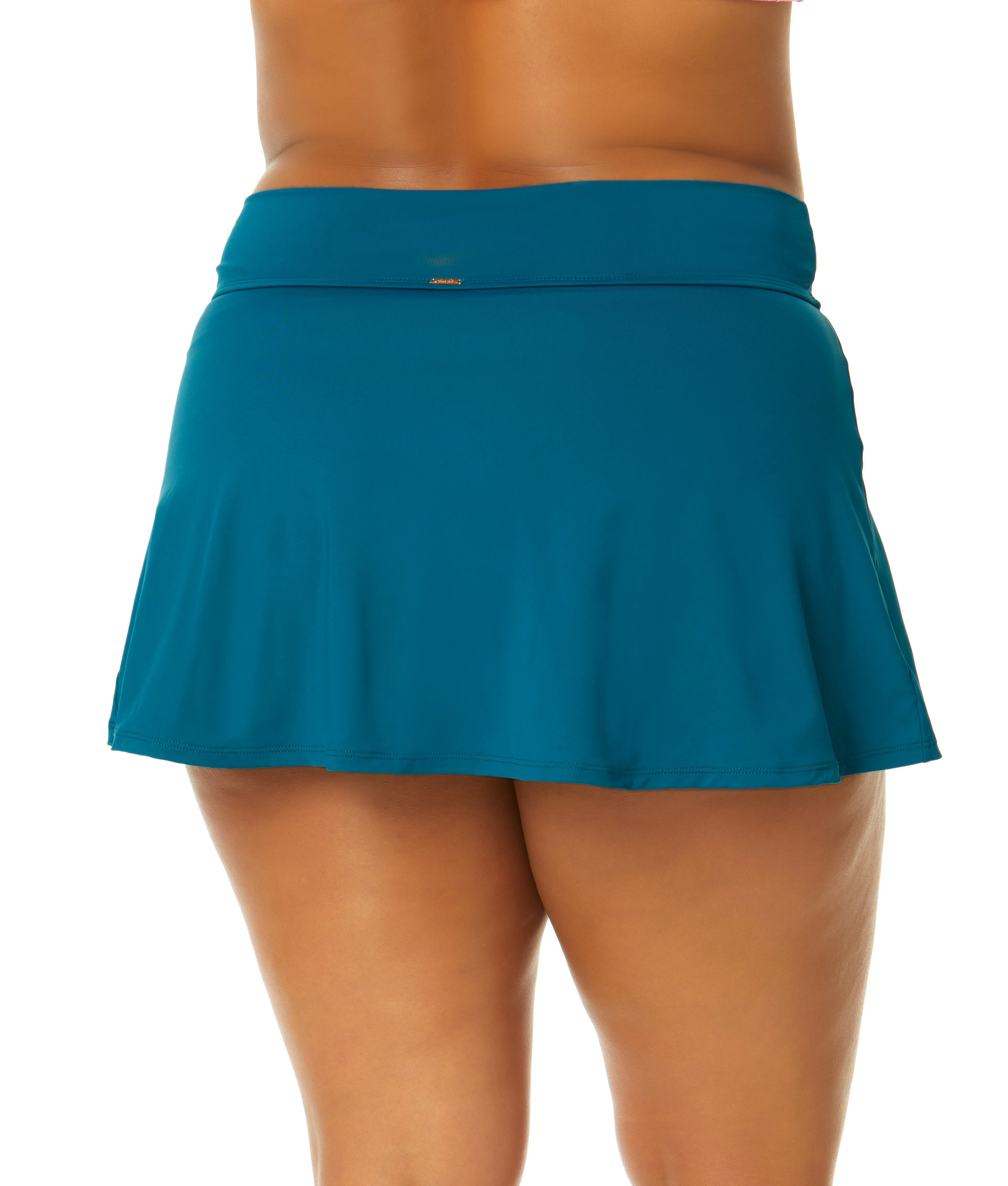 Anne Cole Plus - Soft Band Skirted Swim Bottom