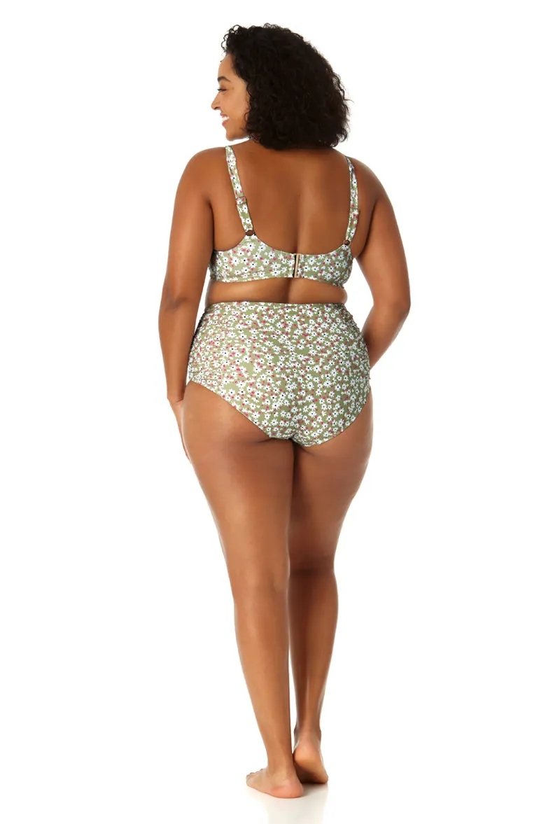 Anne Cole Plus - Women's Retro Underwire Bikini Swim Top
