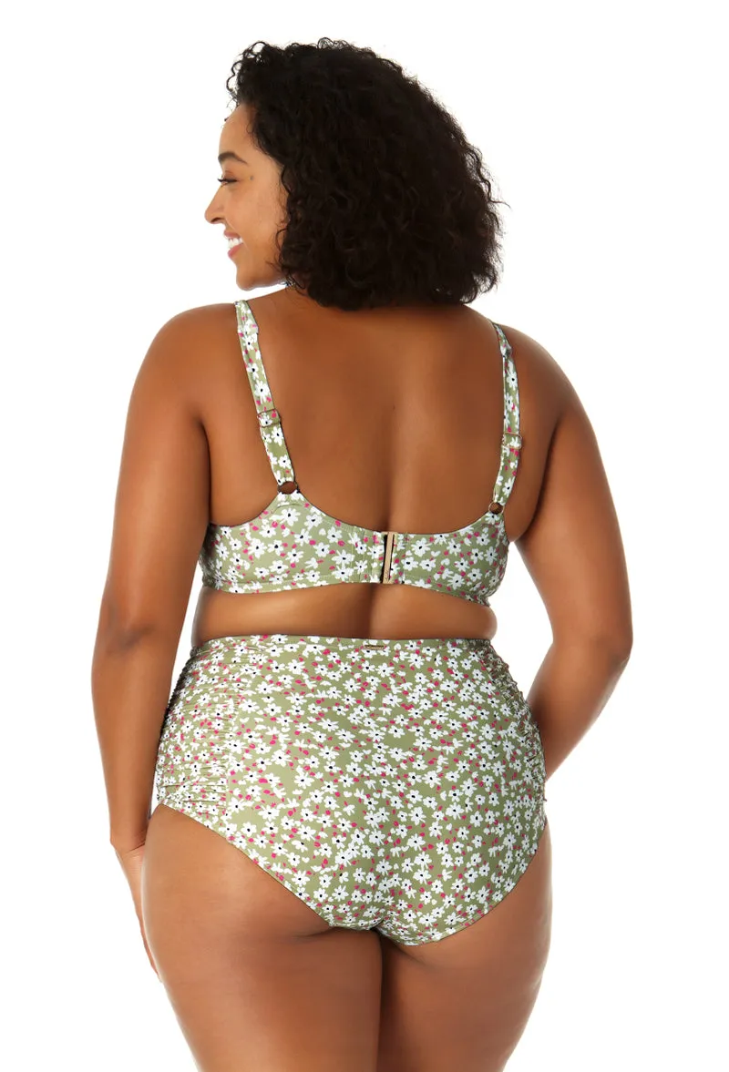 Anne Cole Plus - Women's Retro Underwire Bikini Swim Top