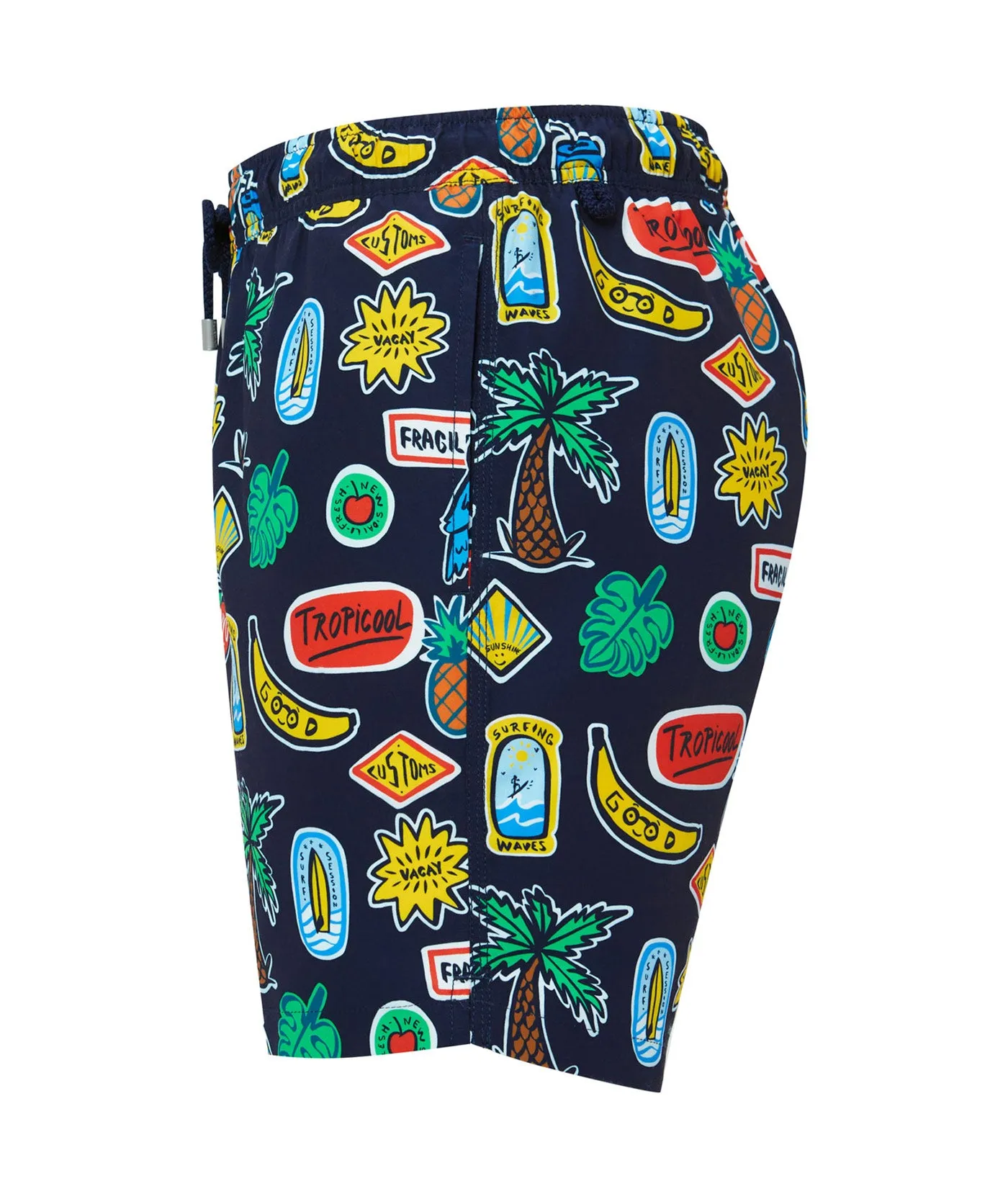 Arthus Navy City Swim Shorts