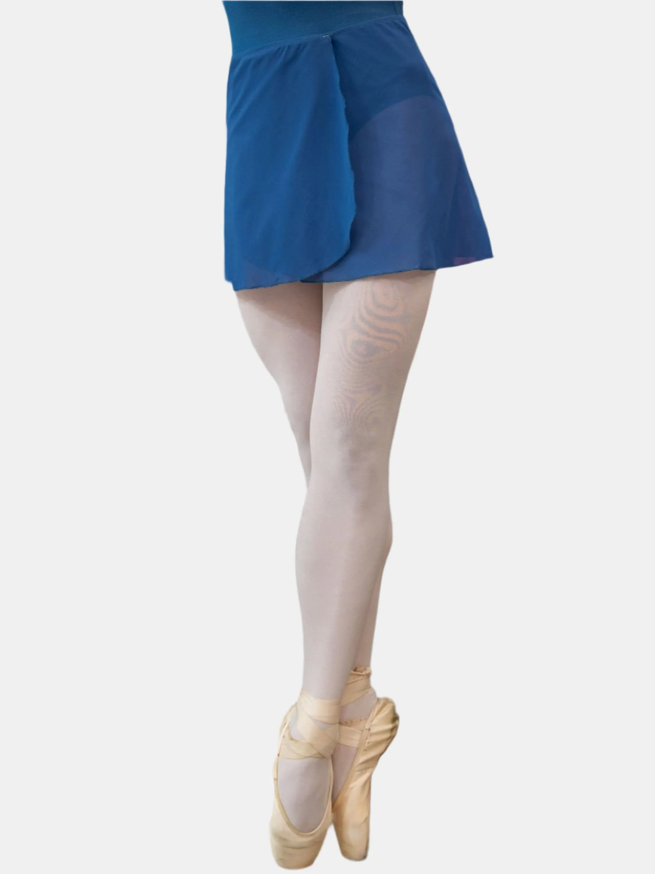 Ash Mesh Wrap Short Dance Skirt MP301
