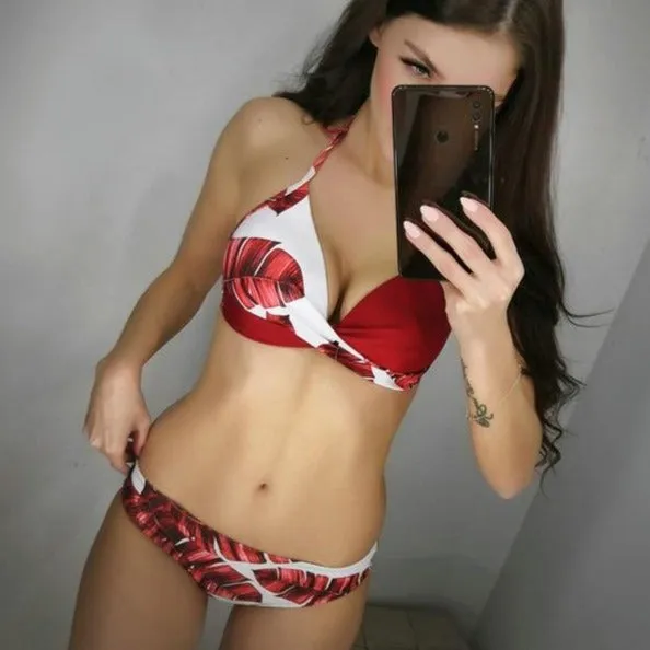 Ashoreshop Sexy Push Up Bikinis Set Swimwear Women Swimsuits Bathing Suit