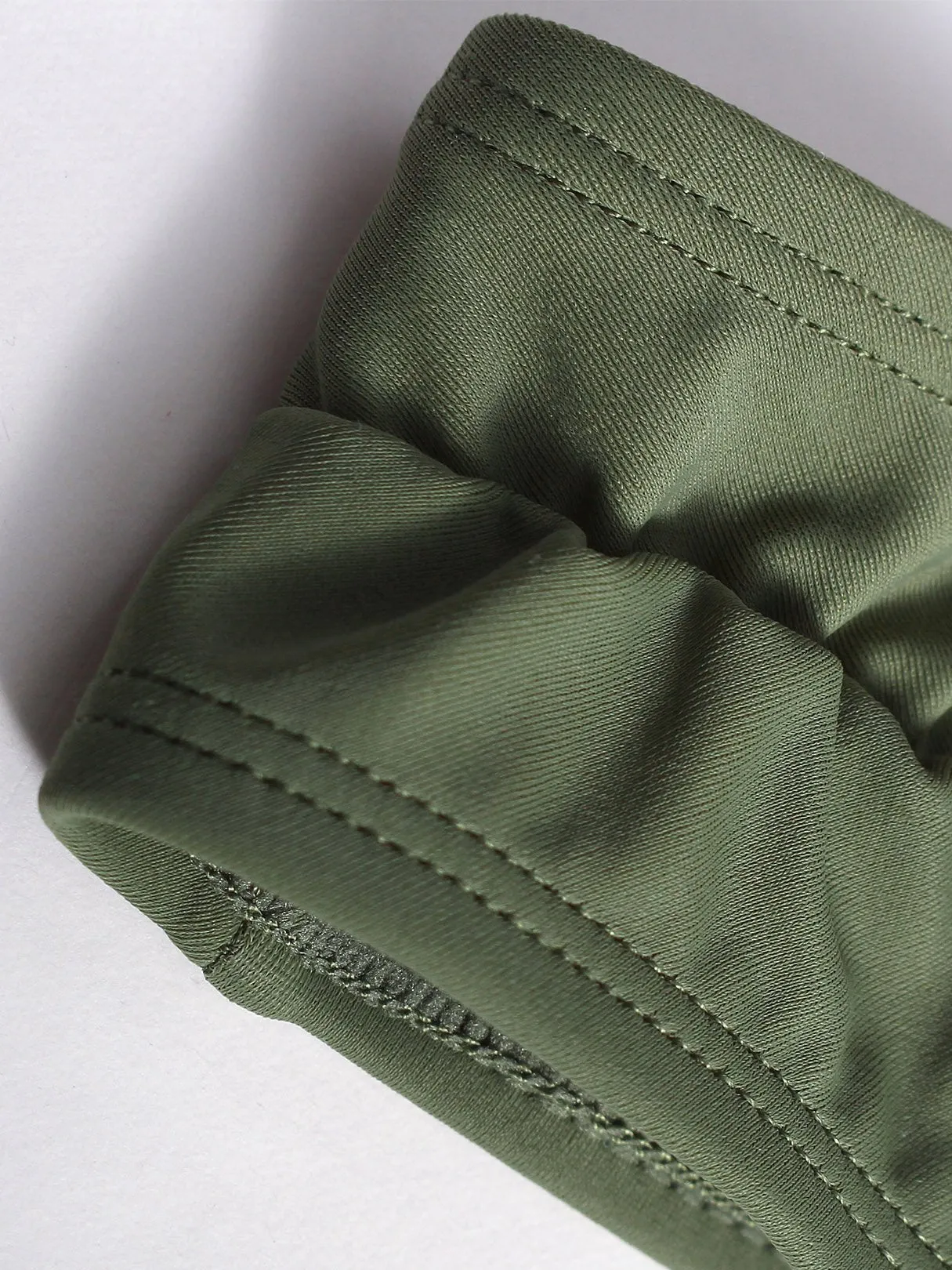Asymmetrical Tie-Up Sleeveless Bodycon Hem Green High-Waisted 2 Piece Bikini