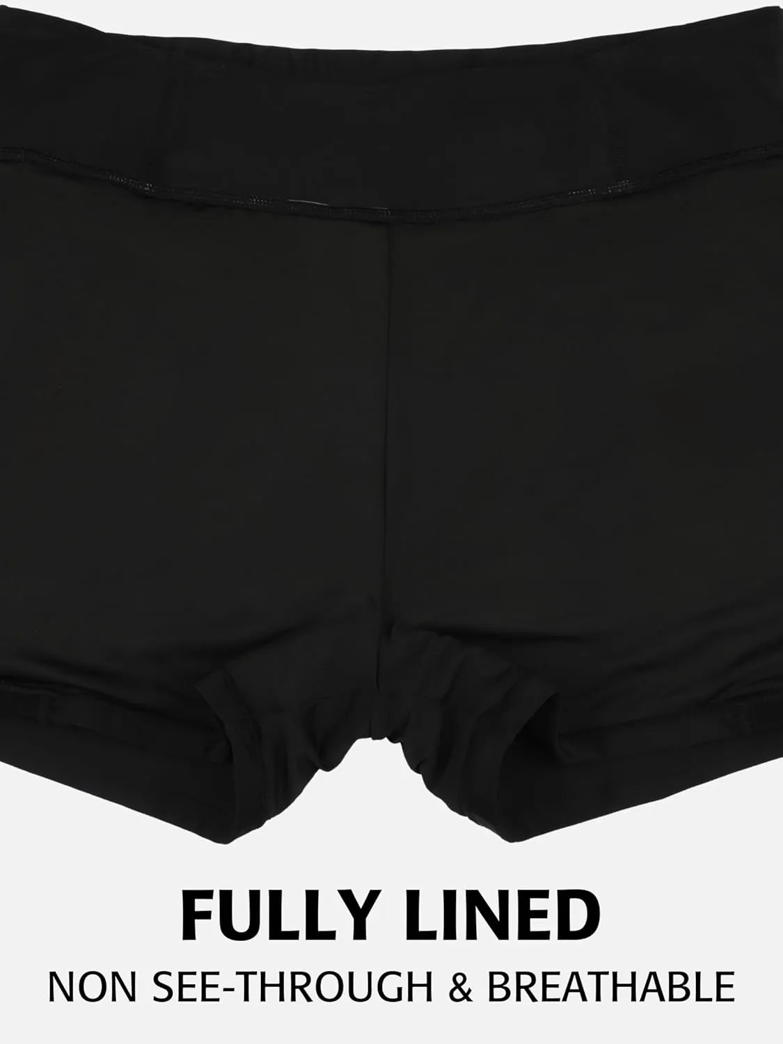 ATTRACO Womens Plus Size Swim Shorts High Waisted Swimsuit Shorts Boyleg Swim Bottoms