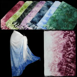 Aurora Tie-Dye Sarongs