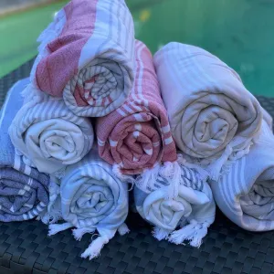Back Beach Turkish Beach Towel