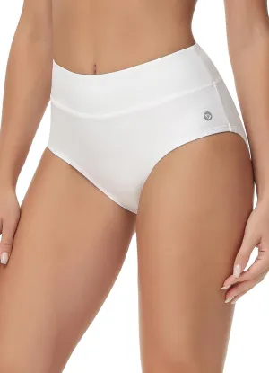 baleaf Women's Modest Bikini Bottom High Waisted Swim Bottoms Full Coverage Bathing Suit Bottom