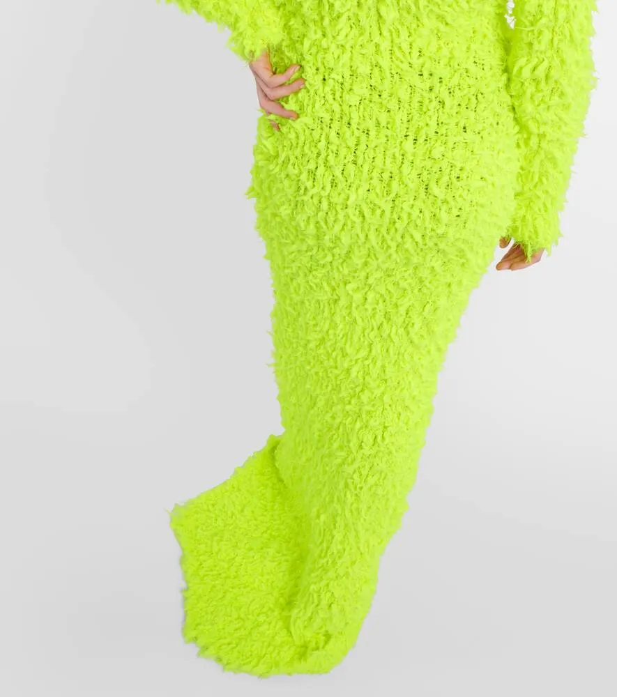 Balenciaga Fluffy gown