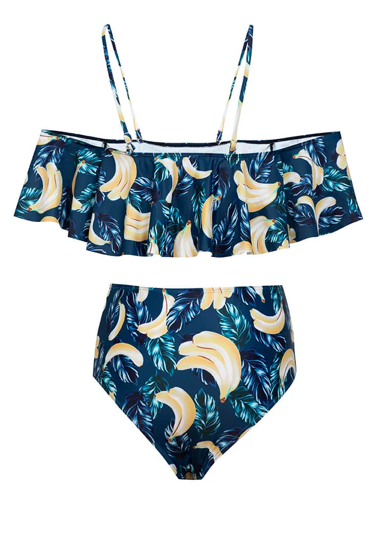Banana Tropical Print Bikini #175