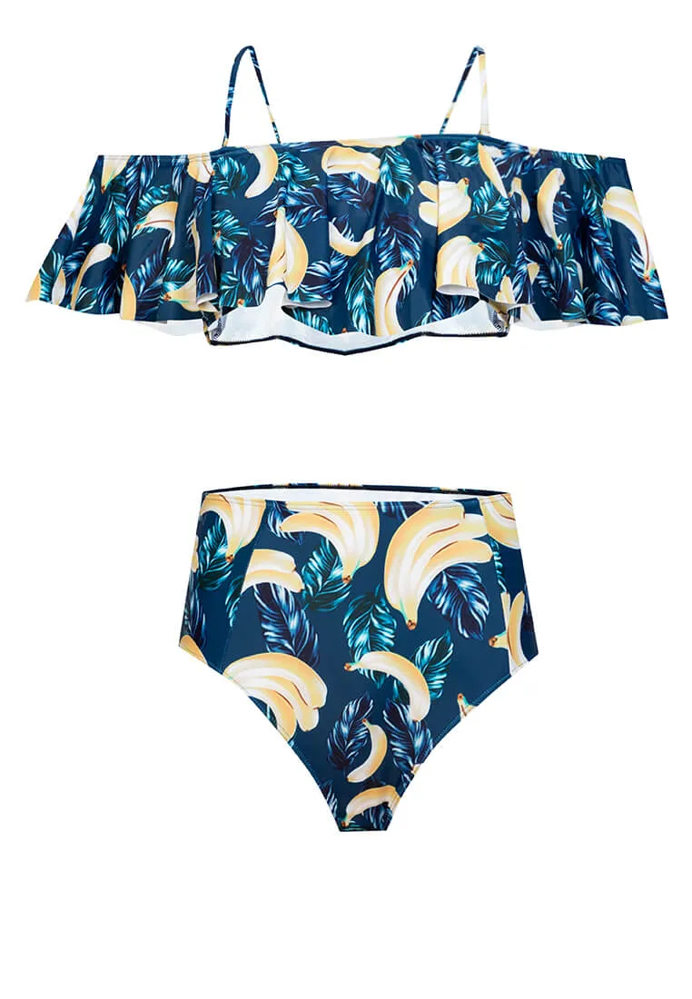 Banana Tropical Print Bikini #175