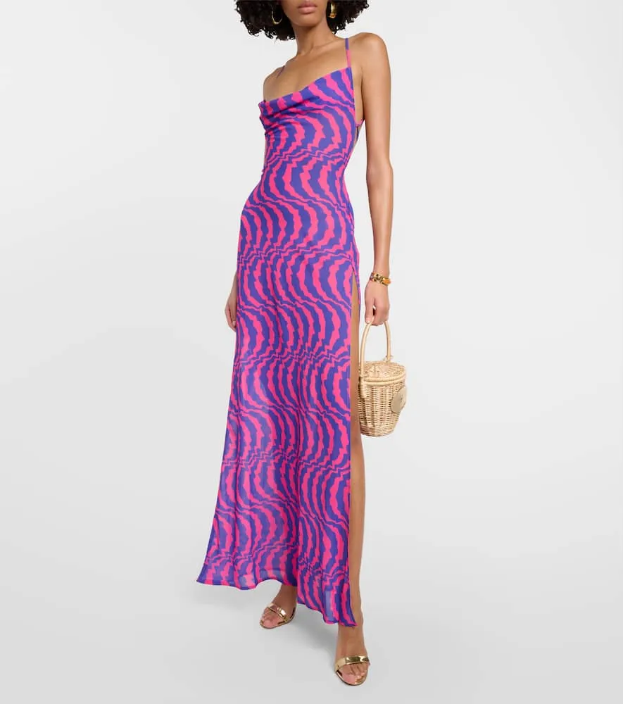 Bananhot Sahara cowl neck maxi dress
