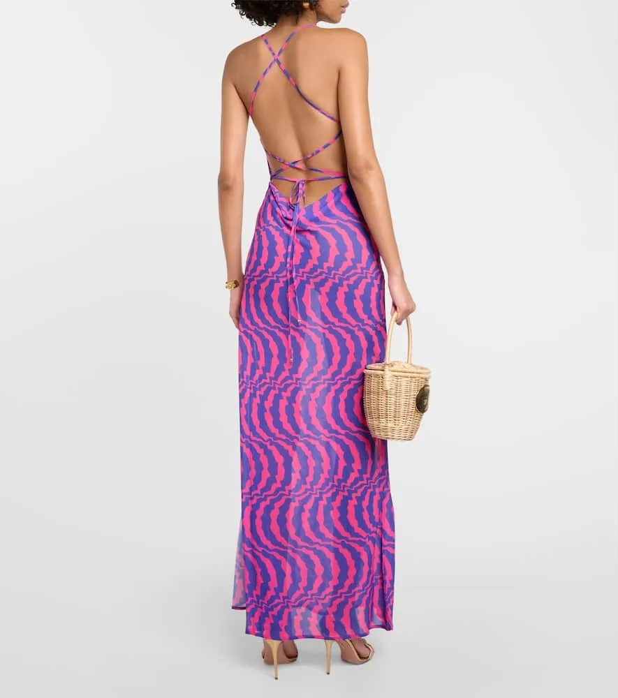 Bananhot Sahara cowl neck maxi dress