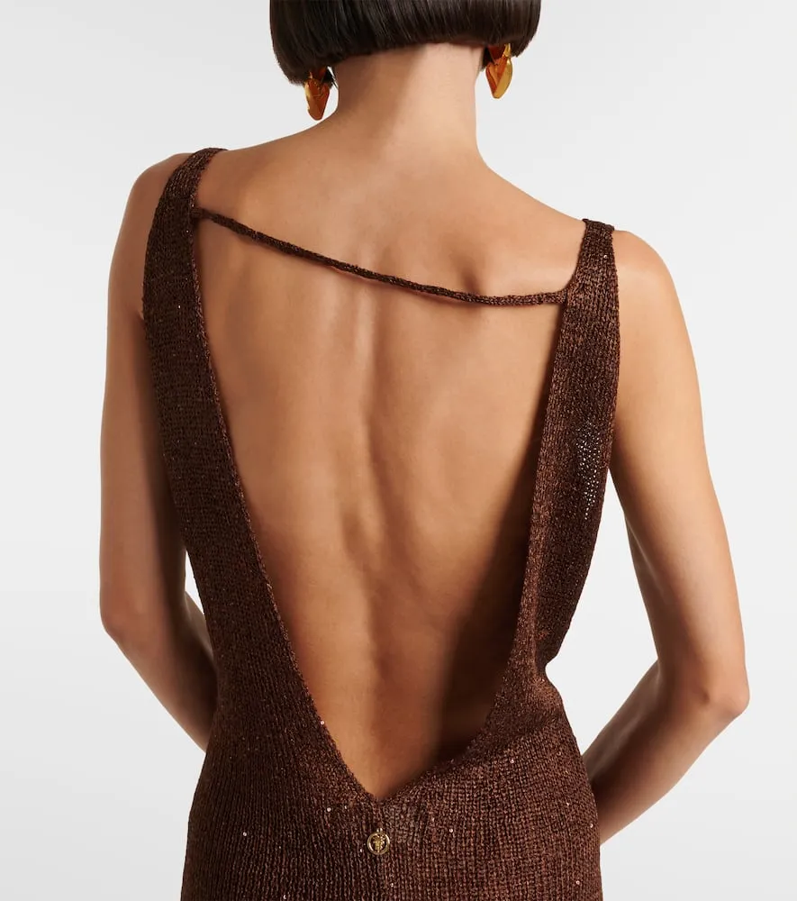 Bananhot Sunny sequined maxi dress