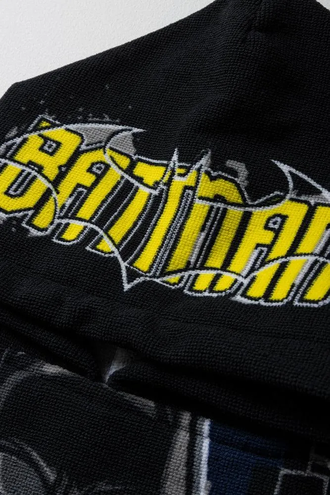 Batman Hooded Towel Black