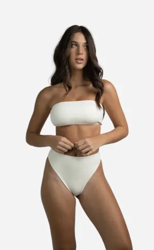 Bea Pearl - High Waisted Bikini Bottoms