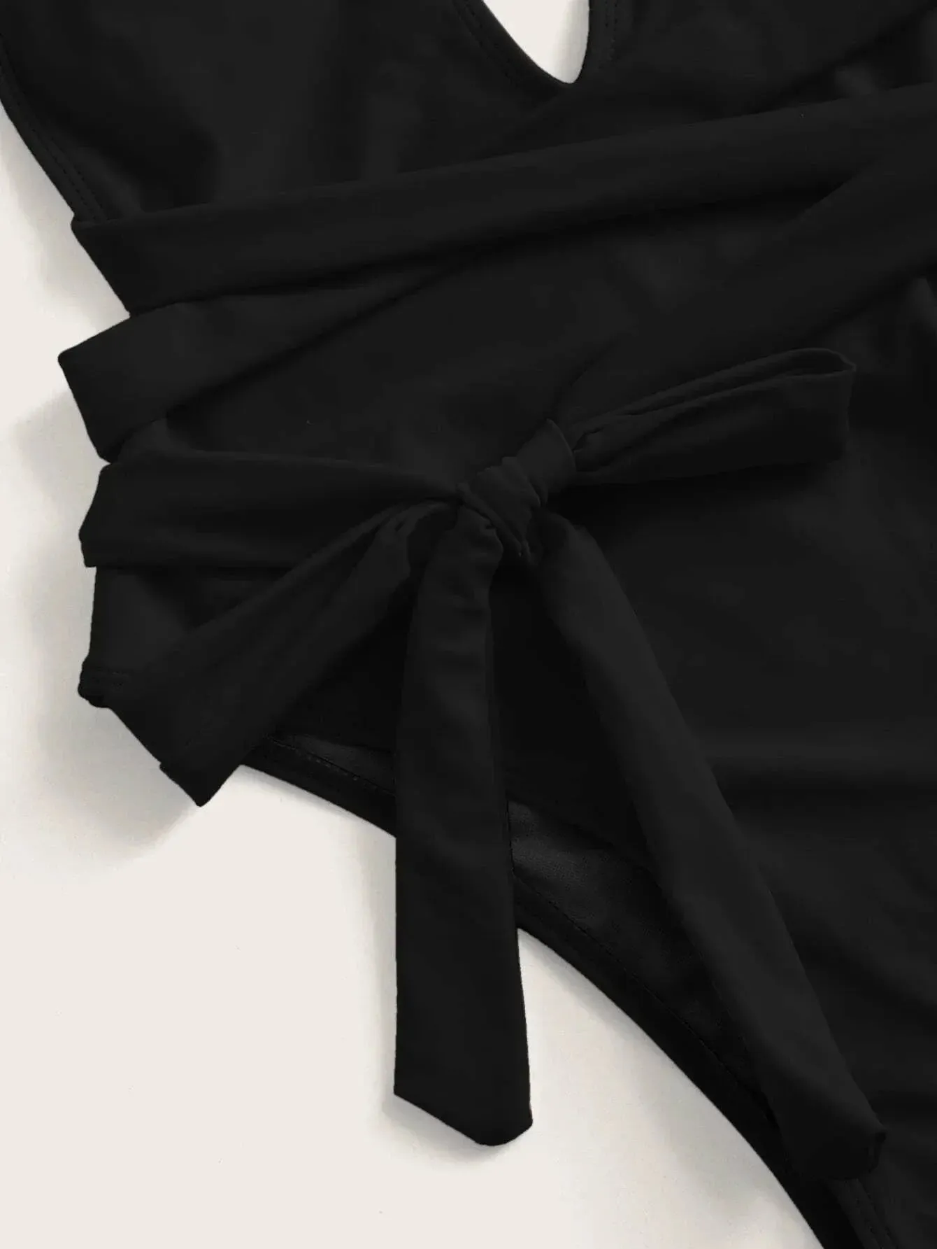 Beach Babe Essential Women's Strappy Plunging One-Piece Swimsuit