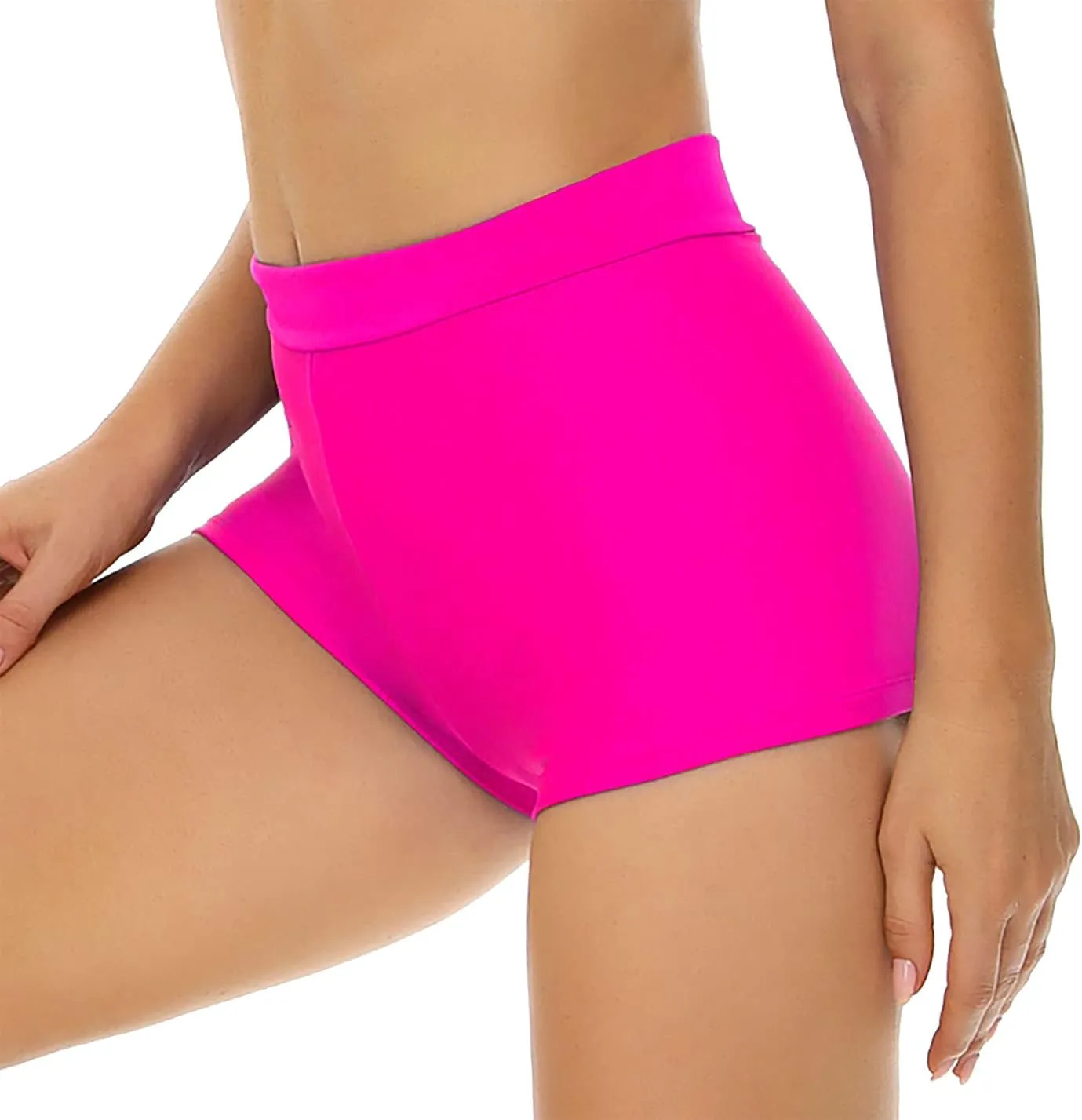 Bellecarrie Women's Swim Shorts High Waisted Bathing Suit Bottoms Tummy Control Swim Boyshorts Full Coverage Boardshort