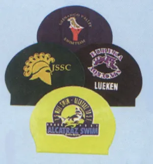 Bergen Barracudas swim team - Custom Silicone Caps, Custom Swim Caps