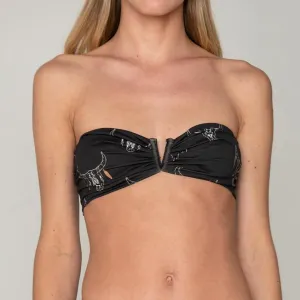 Bikini Strapless V Top - ARIZONA DESERT