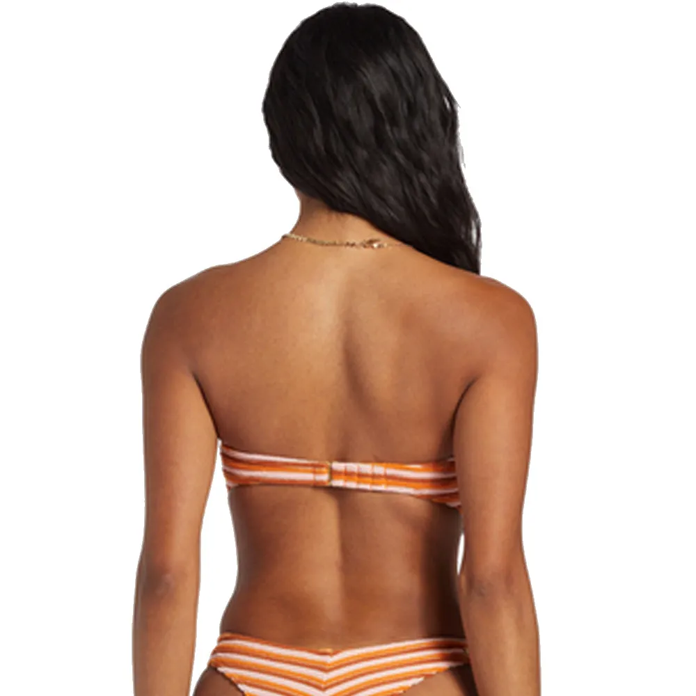 Billabong Tides Terry Betty Bandeau Bikini Top