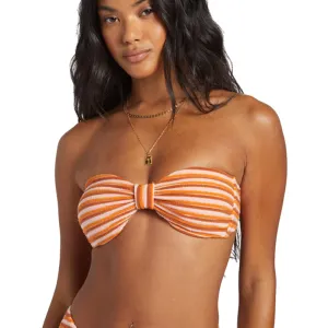 Billabong Tides Terry Betty Bandeau Bikini Top