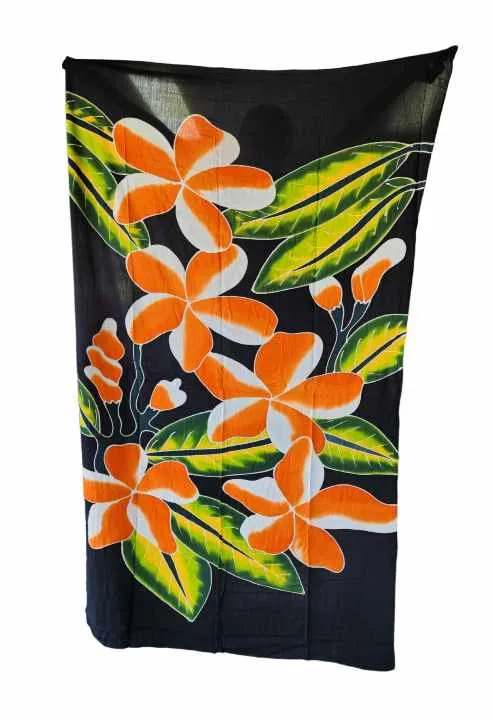 BLACK & WHITE SARONGS - LAVALAVA