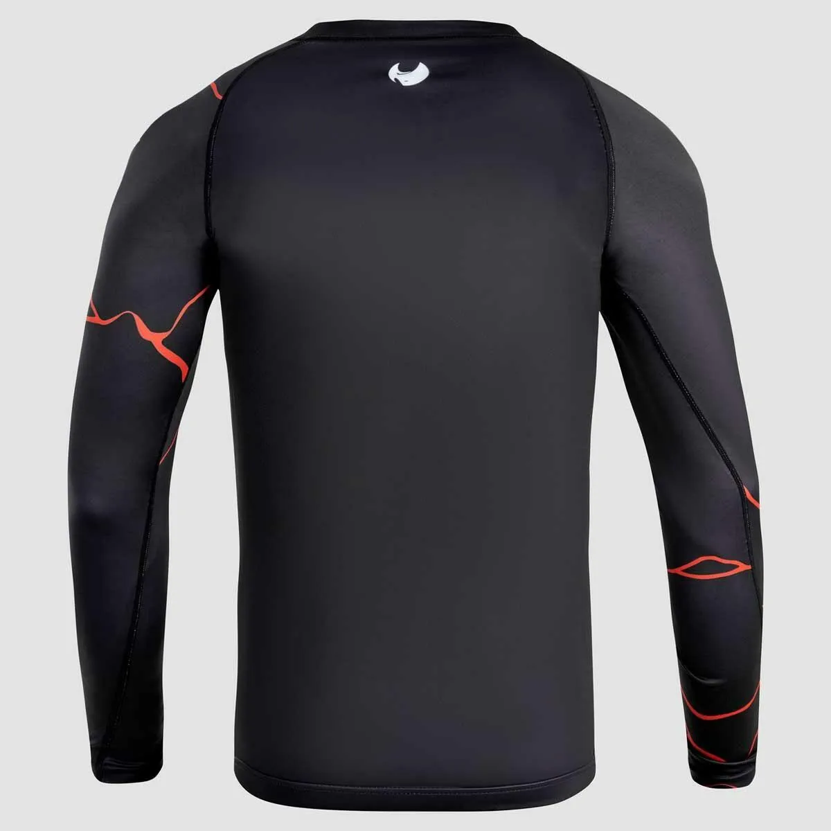 Black/Red Fumetsu Kintsugi Long Sleeve Rash Guard