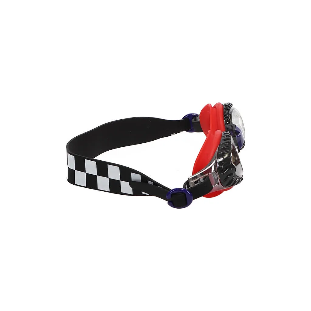 Bling2O Swim Goggles Drag Race Checkerboard