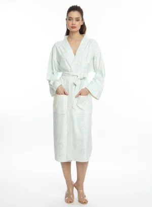 Bliss Arctic Blue Kimono