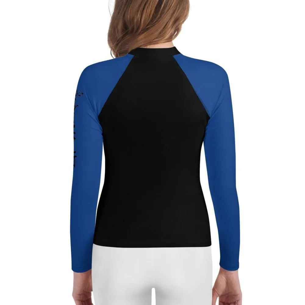 Blue SS Premium Standard ~ Youth Rash Guard