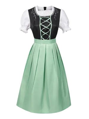 Blue Zone Planet |  Halloween carnival costume German Oktoberfest costume Bavarian women's costume