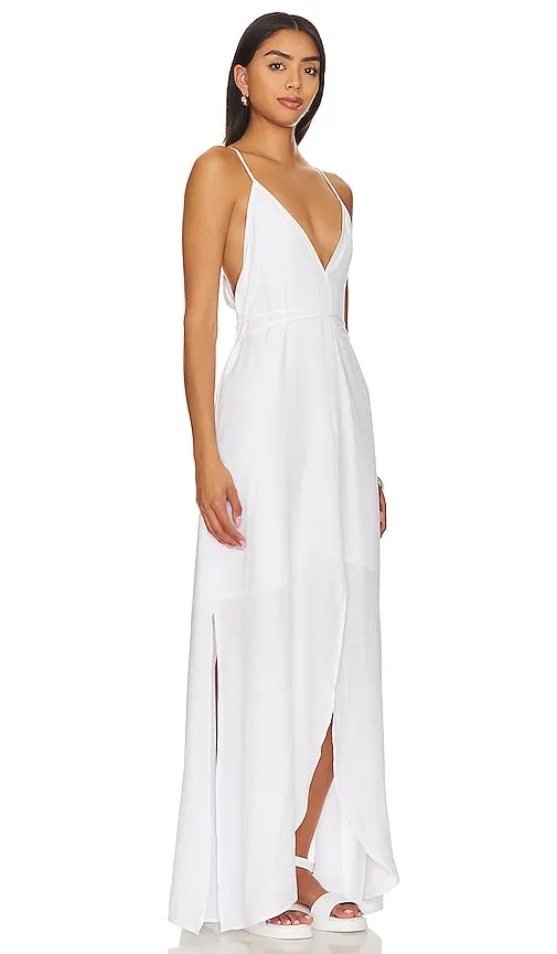 BOAMAR X Revolve Sky Long Dress in White