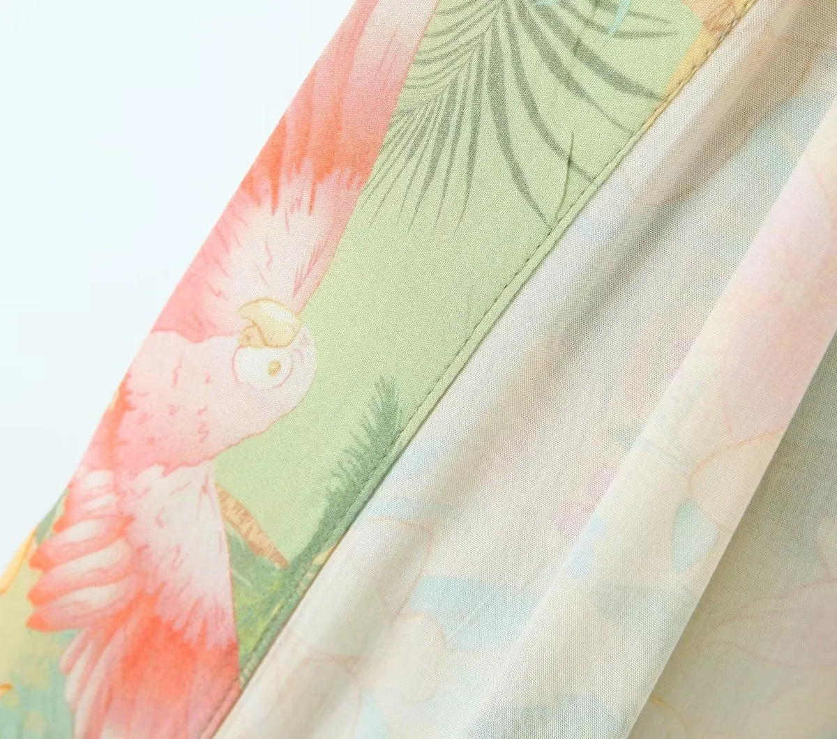 Boho Robe - Kimono Robe - Beach Cover-up - Bohemian Style Elliana Water Lily