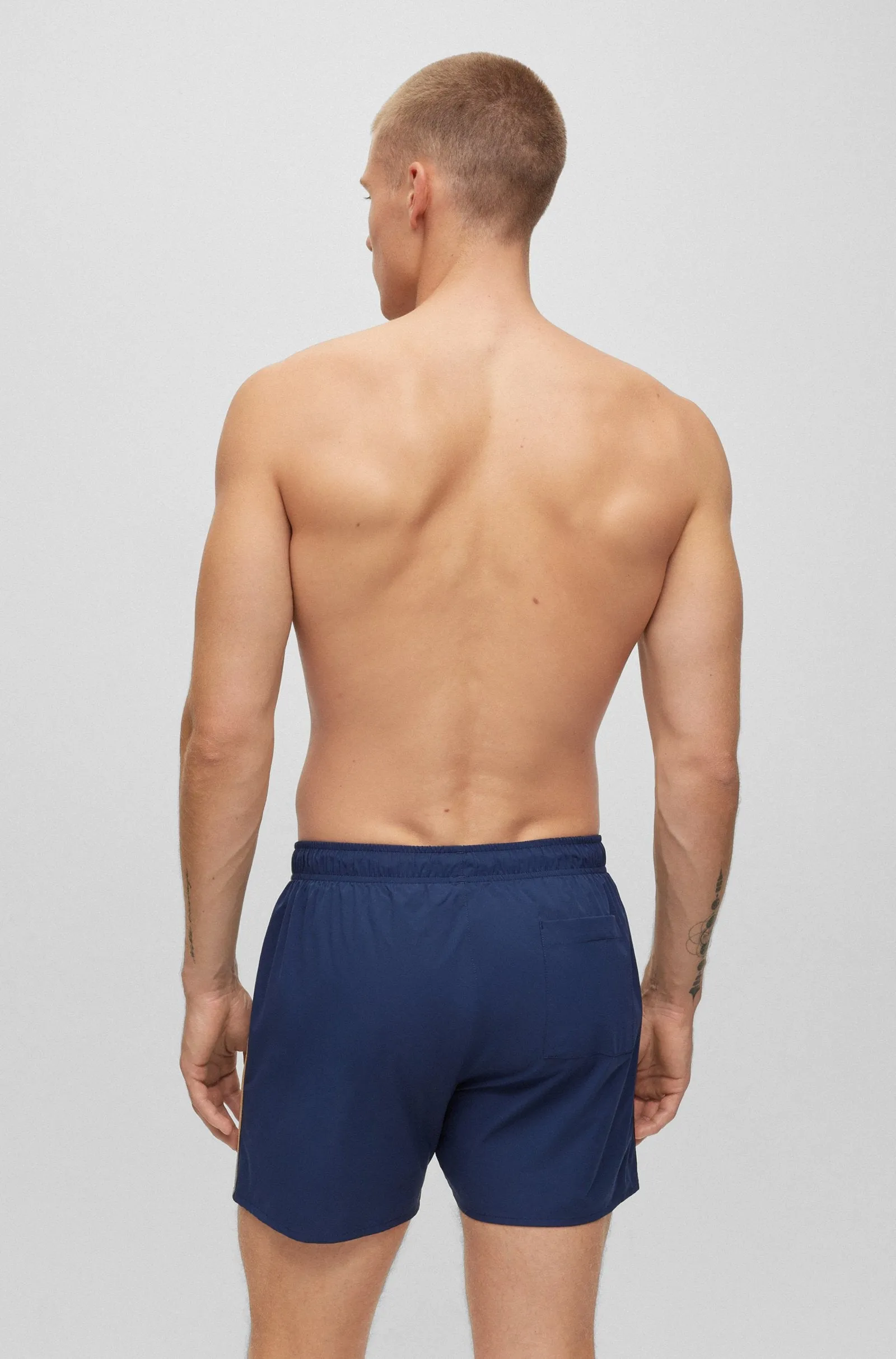 BOSS Black Iconic Swim Shorts 10239741 413 Navy